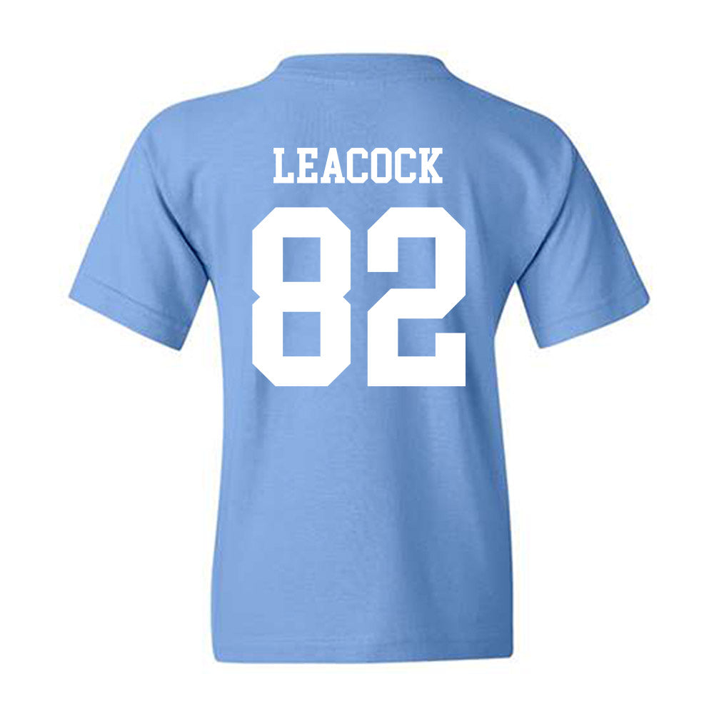UNC - NCAA Football : Nathan Leacock - Classic Shersey Youth T-Shirt-1