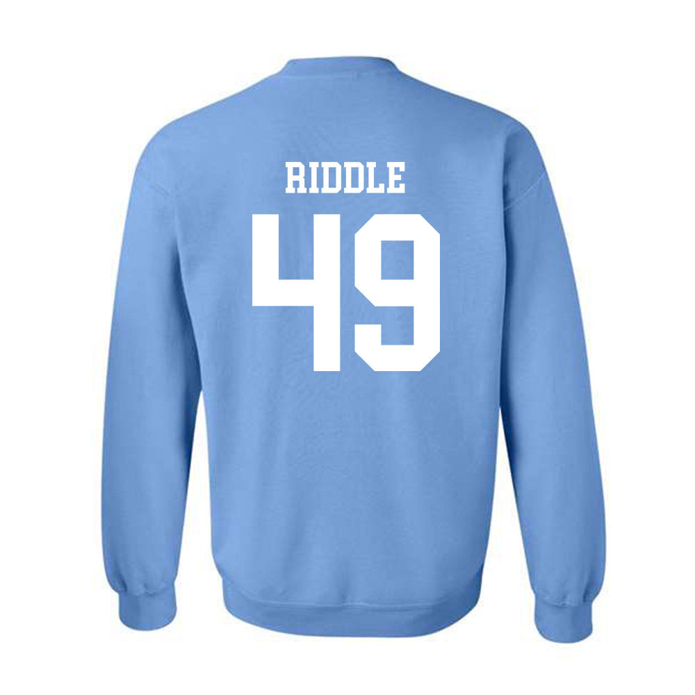 UNC - NCAA Men's Lacrosse : Alec Riddle - Classic Shersey Crewneck Sweatshirt
