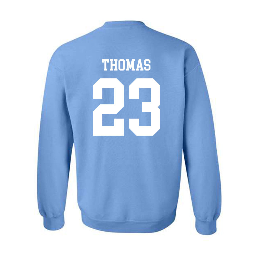 UNC - NCAA Women's Soccer : Olivia Thomas - Classic Shersey Crewneck Sweatshirt-1