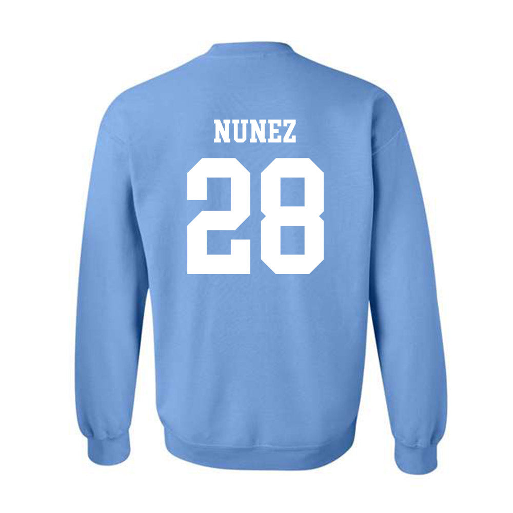 UNC - NCAA Baseball : Jadyn Nunez - Classic Shersey Crewneck Sweatshirt-1