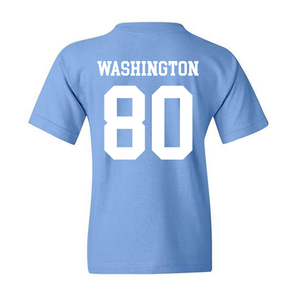 UNC - NCAA Football : Jordan Washington - Classic Shersey Youth T-Shirt-1
