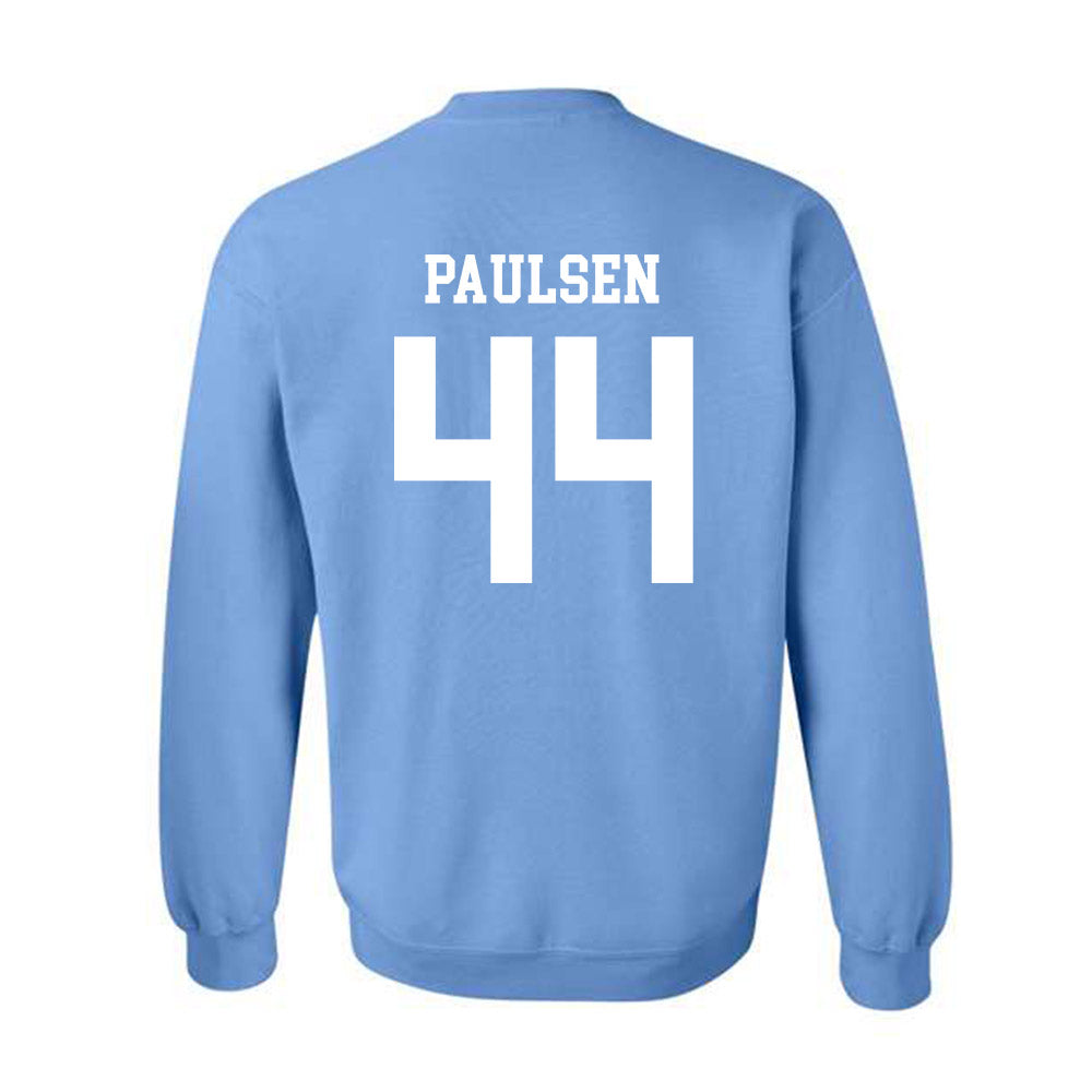 UNC - NCAA Baseball : Erik Paulsen - Classic Shersey Crewneck Sweatshirt-1
