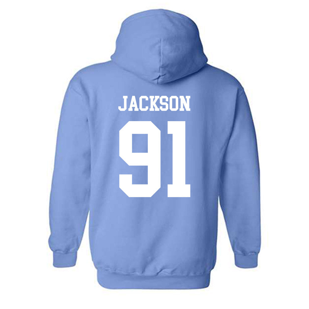 UNC - NCAA Football : Leroy Jackson - Classic Shersey Hooded Sweatshirt