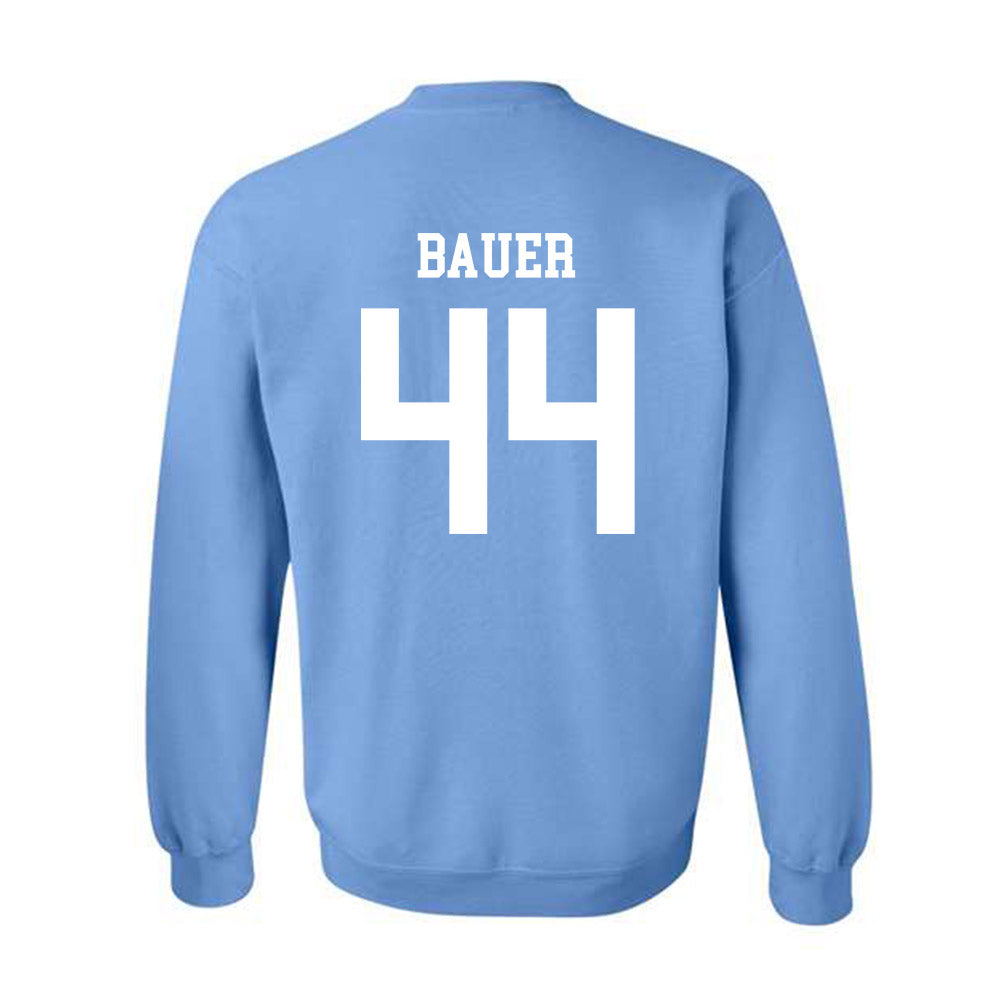 UNC - NCAA Football : Jake Bauer - Classic Shersey Crewneck Sweatshirt-1