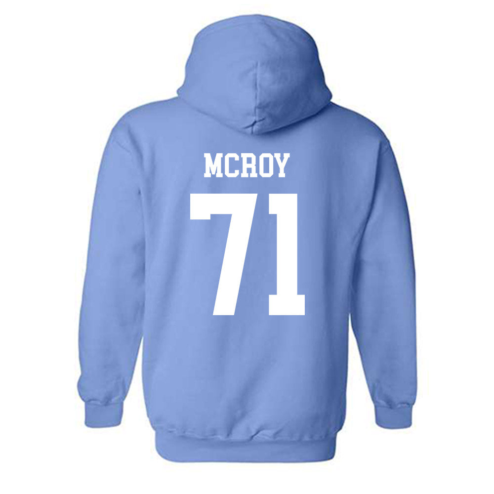 UNC - NCAA Football : Jacqawn McRoy - Classic Shersey Hooded Sweatshirt-1