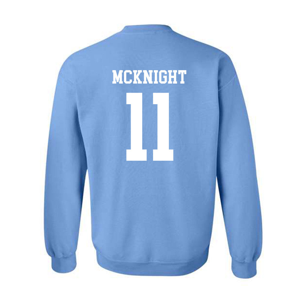 UNC - NCAA Baseball : Matt McKnight - Classic Shersey Crewneck Sweatshirt-1
