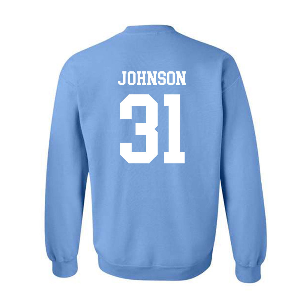 UNC - NCAA Baseball : Olin Johnson - Classic Shersey Crewneck Sweatshirt-1