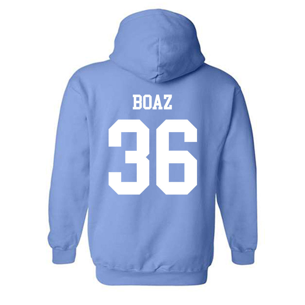 UNC - NCAA Baseball : Folger Boaz - Classic Shersey Hooded Sweatshirt-1