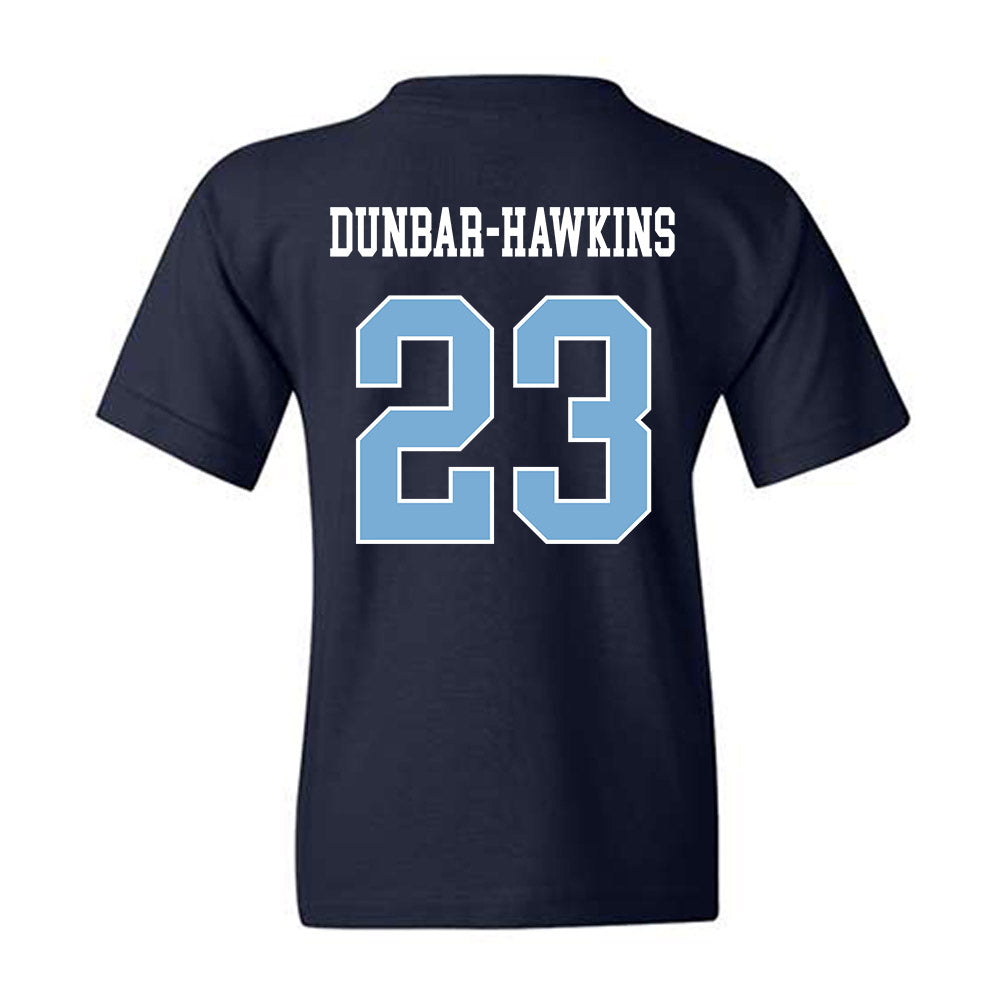 UNC - NCAA Football : Khristian Dunbar-Hawkins - Classic Shersey Youth T-Shirt-1