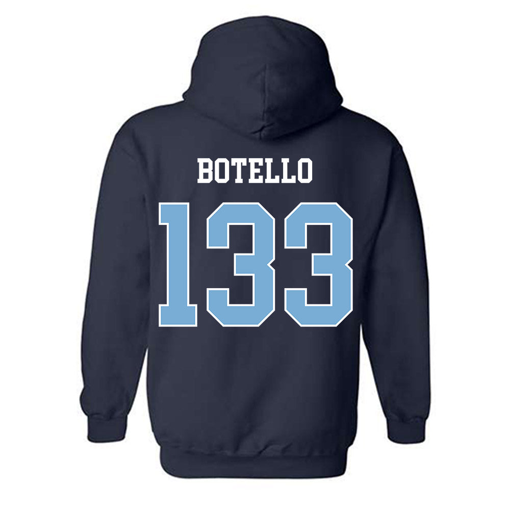 UNC - NCAA Wrestling : Matthew Botello - Classic Shersey Hooded Sweatshirt-1
