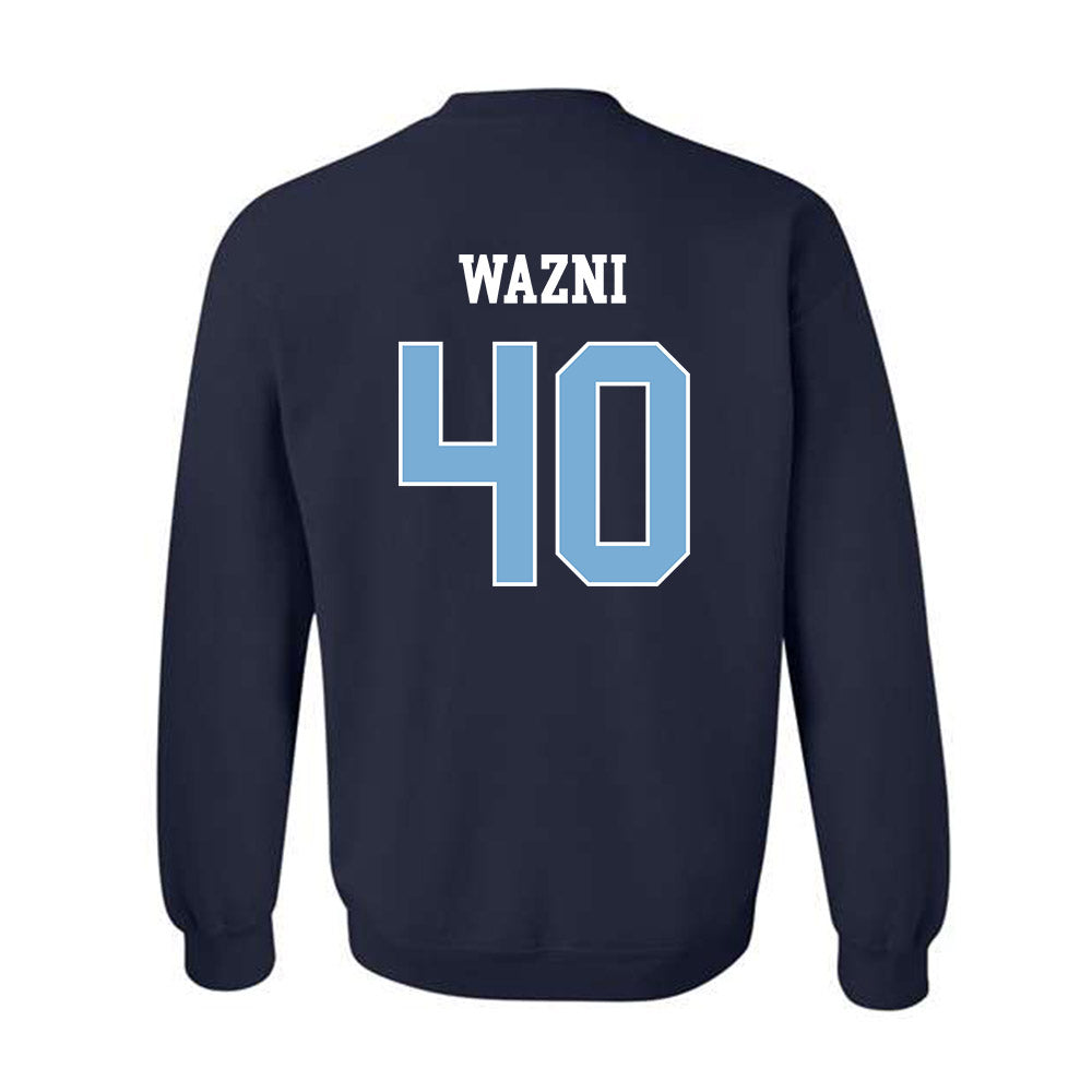 UNC - NCAA Football : Roman Wazni - Classic Shersey Crewneck Sweatshirt-1