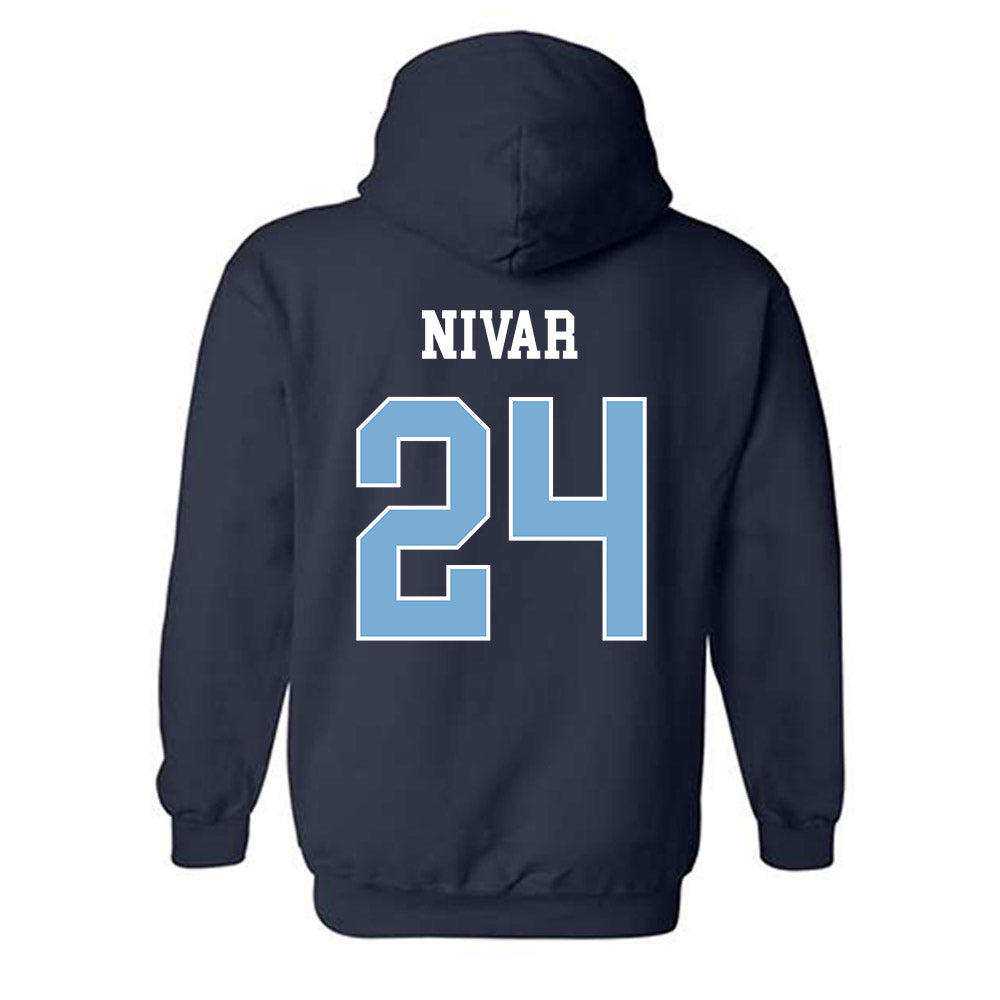 UNC - NCAA Women's Basketball : Indya Nivar - Classic Shersey Hooded Sweatshirt