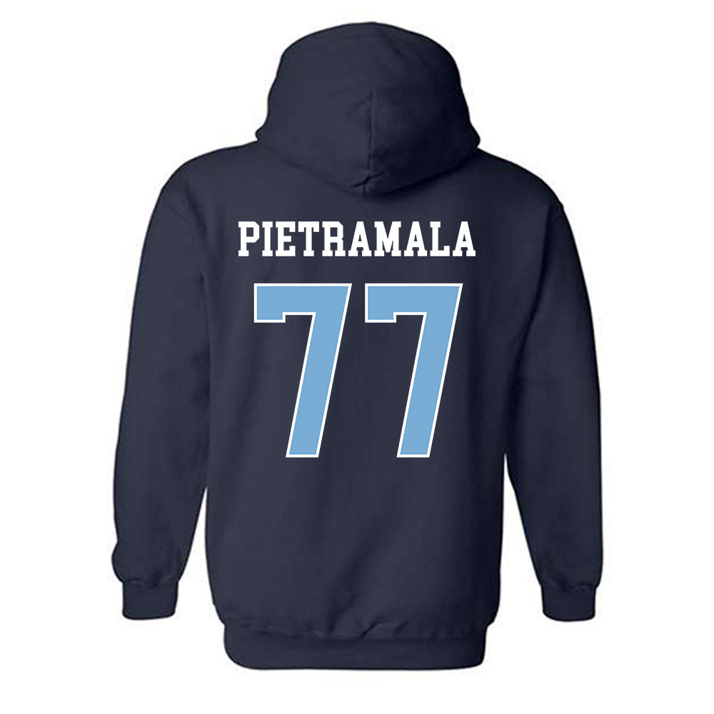 UNC - NCAA Men's Lacrosse : Dominic Pietramala - Classic Shersey Hooded Sweatshirt