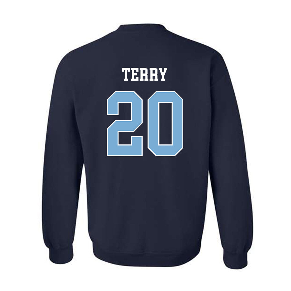 UNC - NCAA Baseball : AJ Terry - Classic Shersey Crewneck Sweatshirt-1