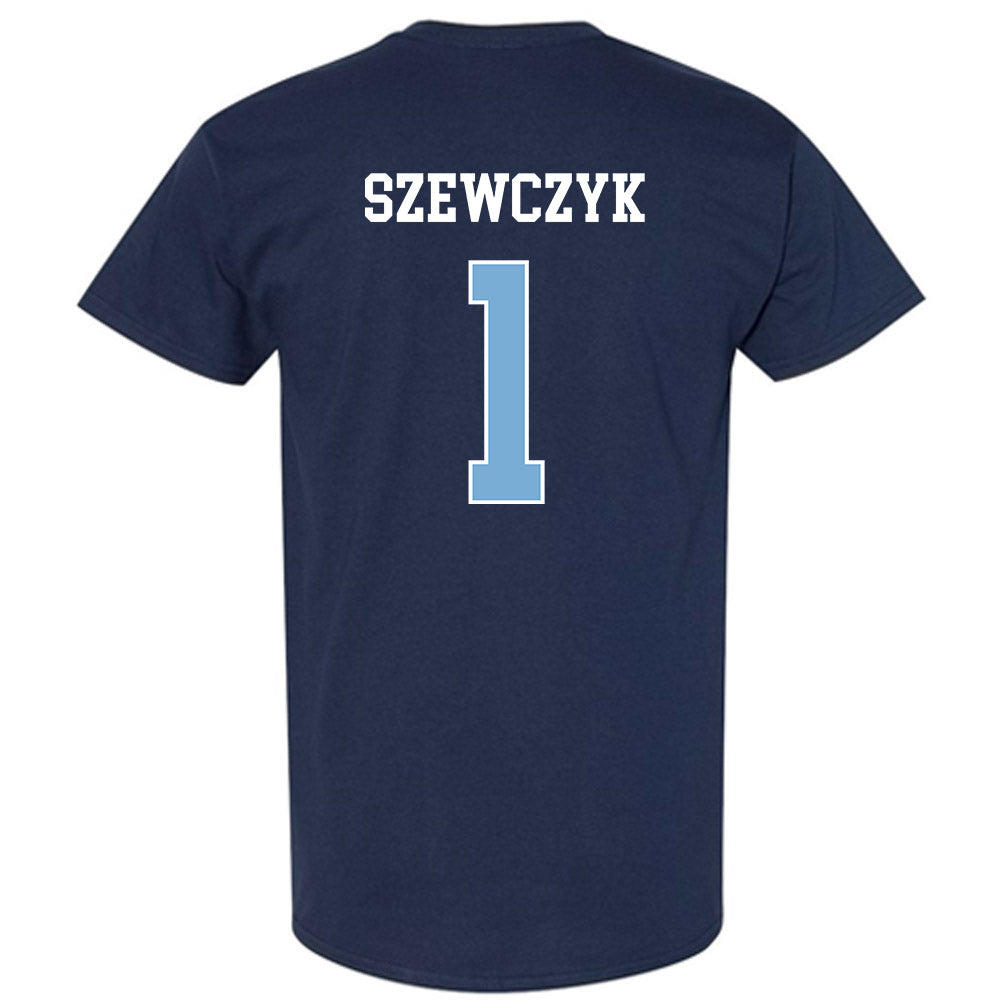 UNC - NCAA Men's Lacrosse : Mason Szewczyk - Classic Shersey T-Shirt-1