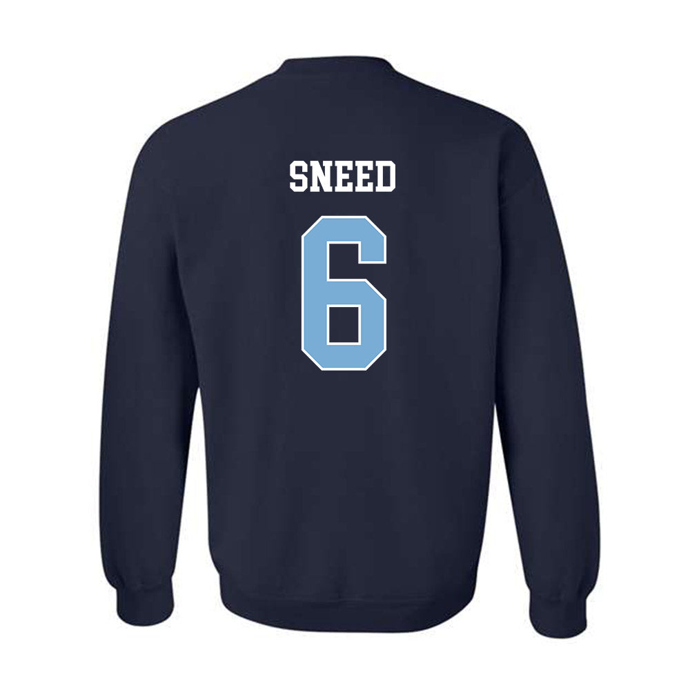 UNC - NCAA Football : Dayton Sneed - Classic Shersey Crewneck Sweatshirt-1