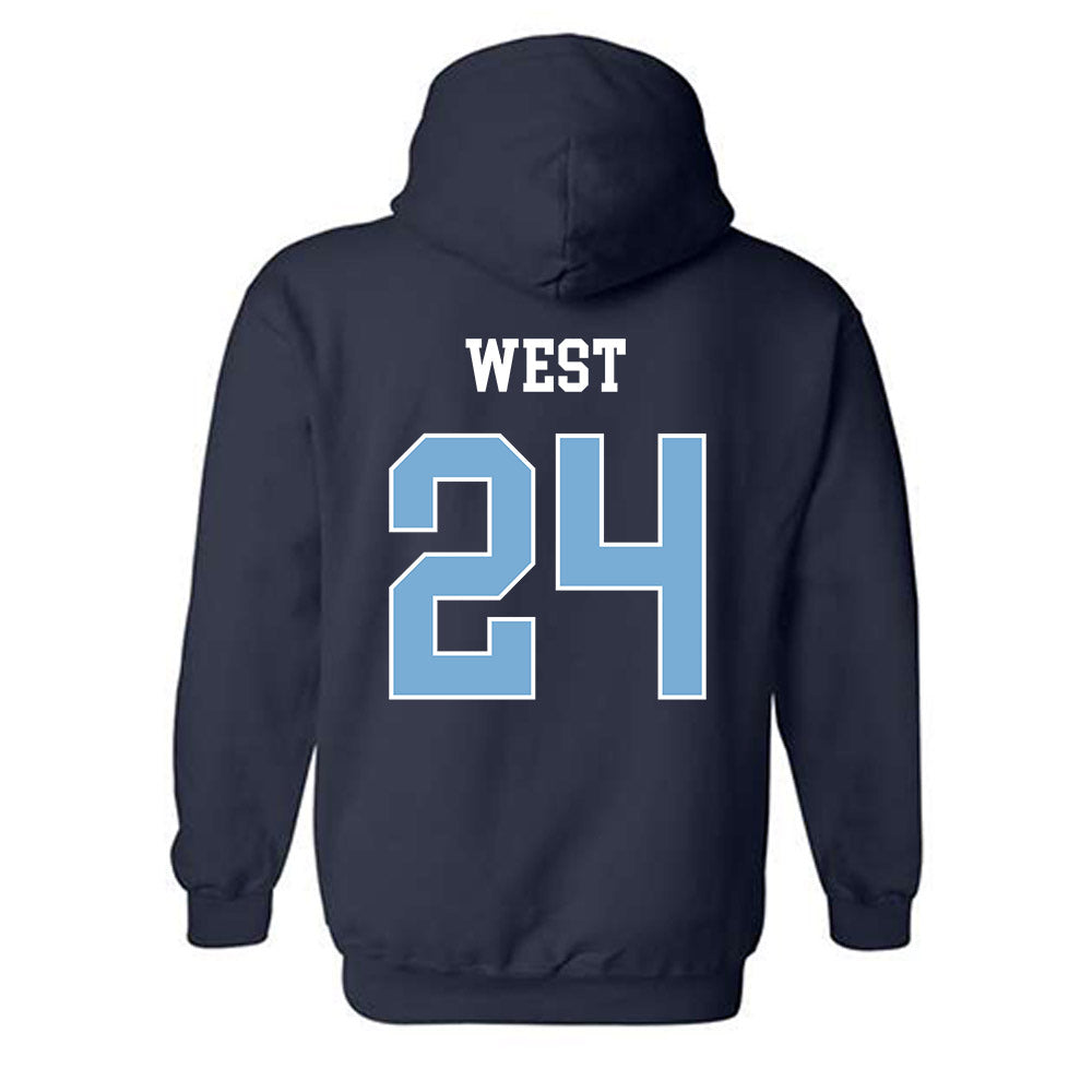 UNC - NCAA Women's Volleyball : Addison West - Classic Shersey Hooded Sweatshirt-1