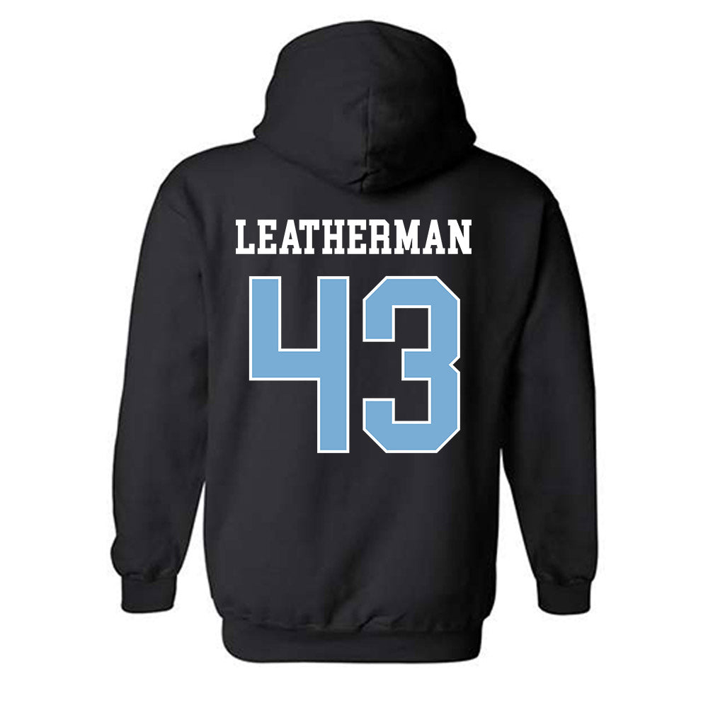 UNC - NCAA Baseball : Riley Leatherman - Classic Shersey Hooded Sweatshirt-1