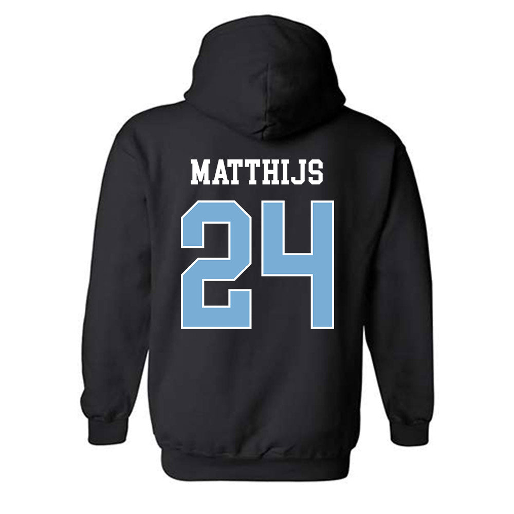 UNC - NCAA Baseball : Matthew Matthijs - Classic Shersey Hooded Sweatshirt-1