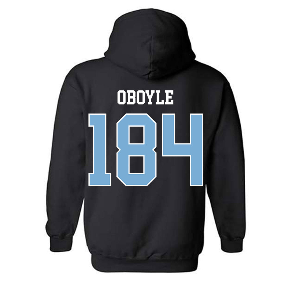 UNC - NCAA Wrestling : Nolan OBoyle - Classic Shersey Hooded Sweatshirt-1
