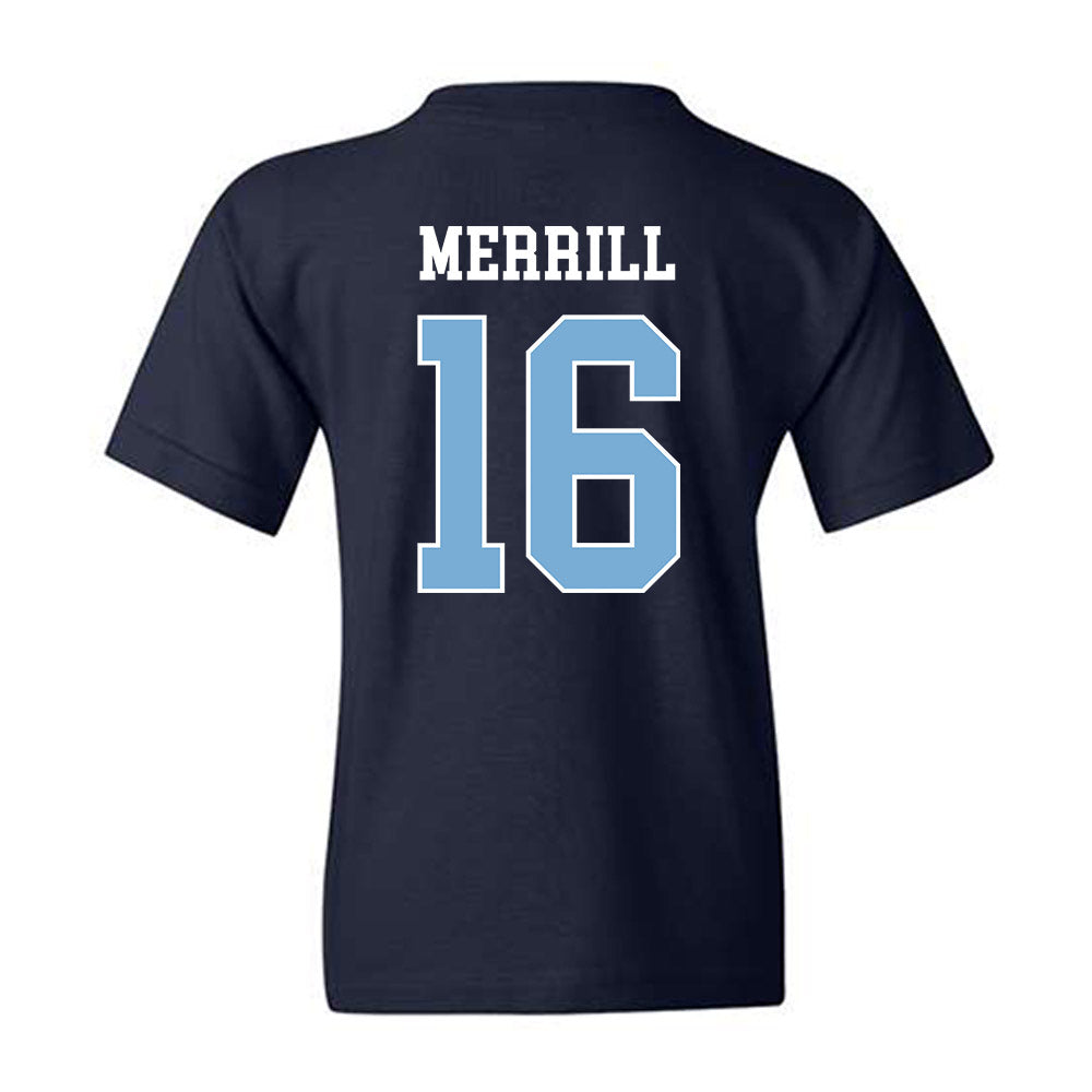 UNC - NCAA Men's Lacrosse : Gary Merrill - Classic Shersey Youth T-Shirt-1