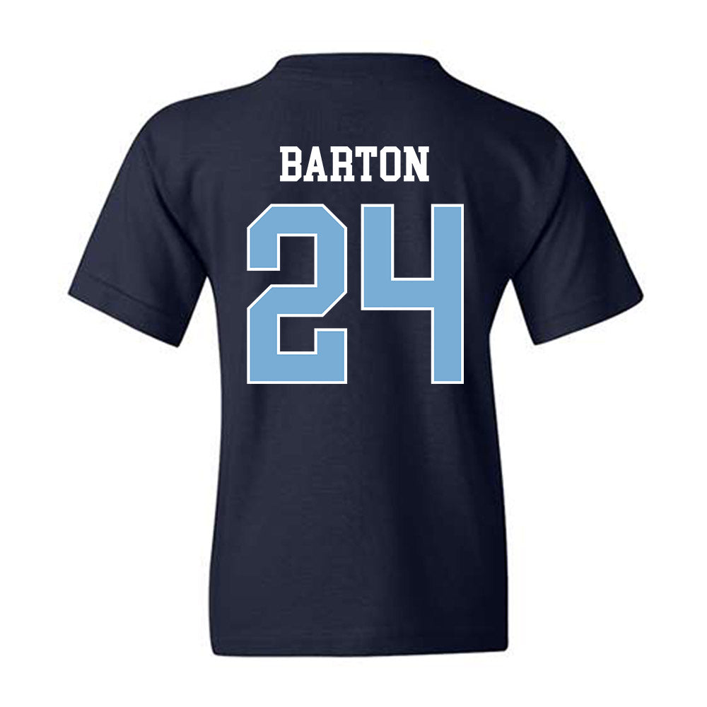 UNC - NCAA Men's Lacrosse : Jack Barton - Classic Shersey Youth T-Shirt-1