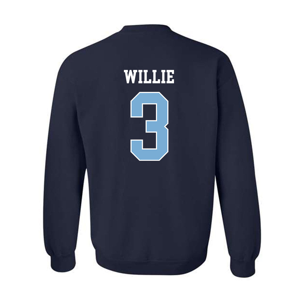 UNC - NCAA Football : Ade Willie - Classic Shersey Crewneck Sweatshirt-1