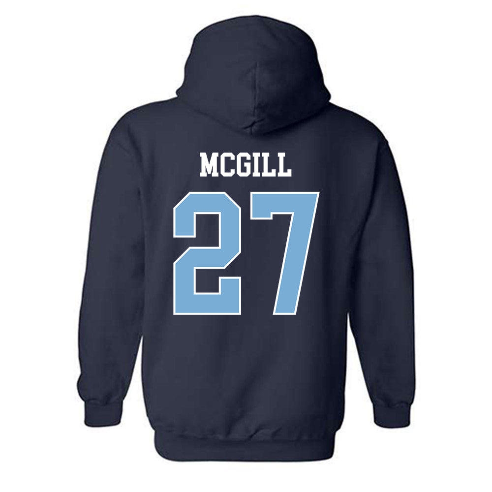 UNC - NCAA Football : Jaylen McGill - Classic Shersey Hooded Sweatshirt-1
