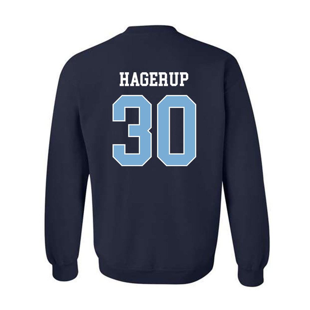 UNC - NCAA Men's Lacrosse : Leif Hagerup - Classic Shersey Crewneck Sweatshirt-1