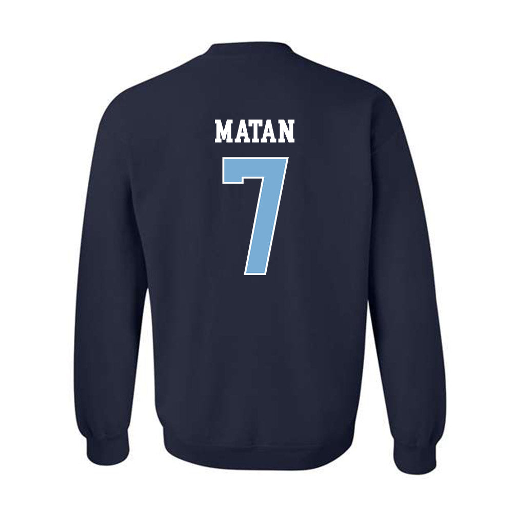 UNC - NCAA Men's Lacrosse : James Matan - Classic Shersey Crewneck Sweatshirt