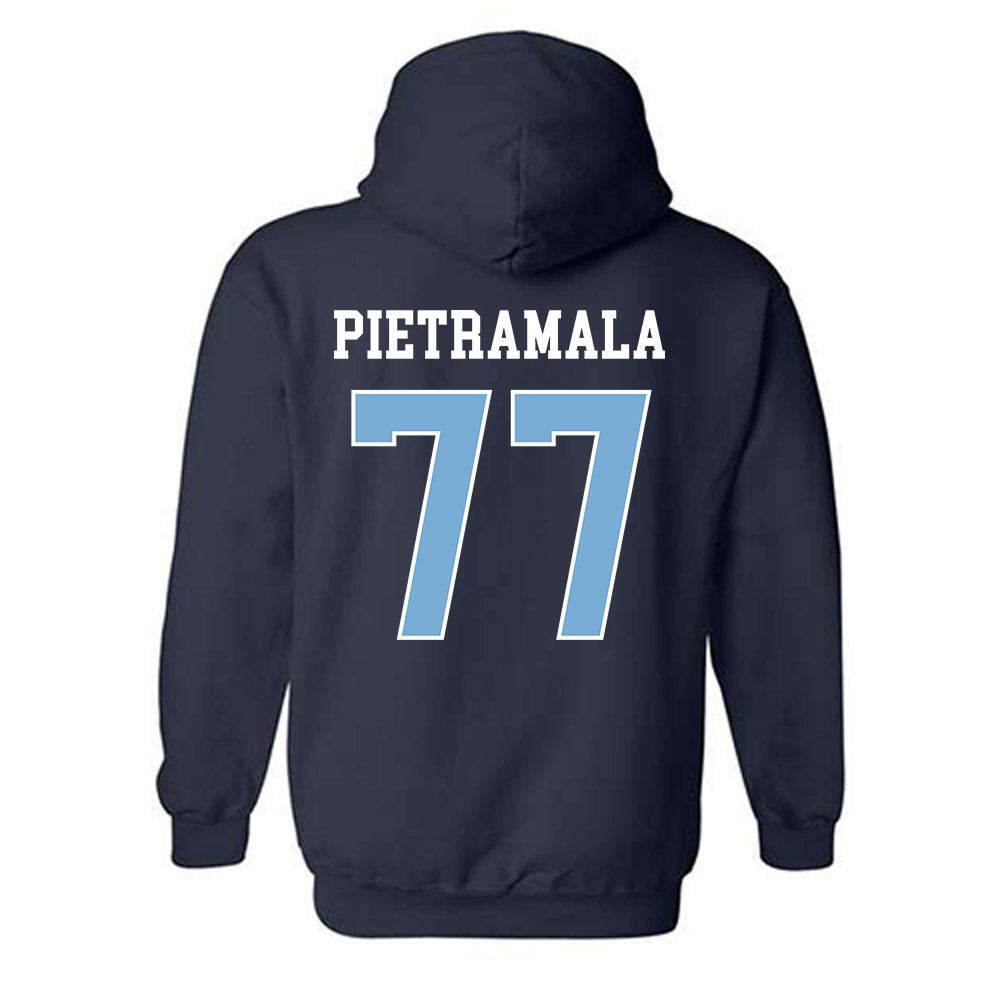 UNC - NCAA Men's Lacrosse : Dominic Pietramala - Classic Shersey Hooded Sweatshirt