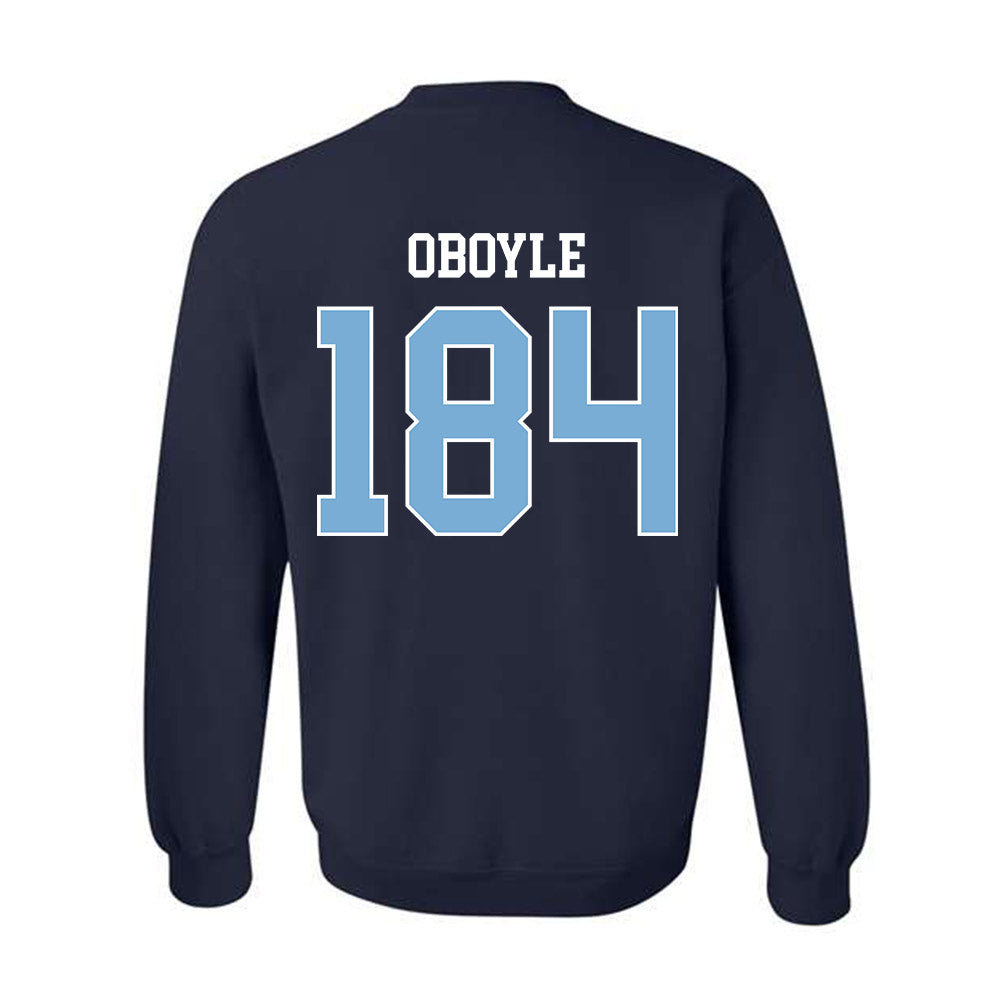 UNC - NCAA Wrestling : Nolan OBoyle - Classic Shersey Crewneck Sweatshirt-1