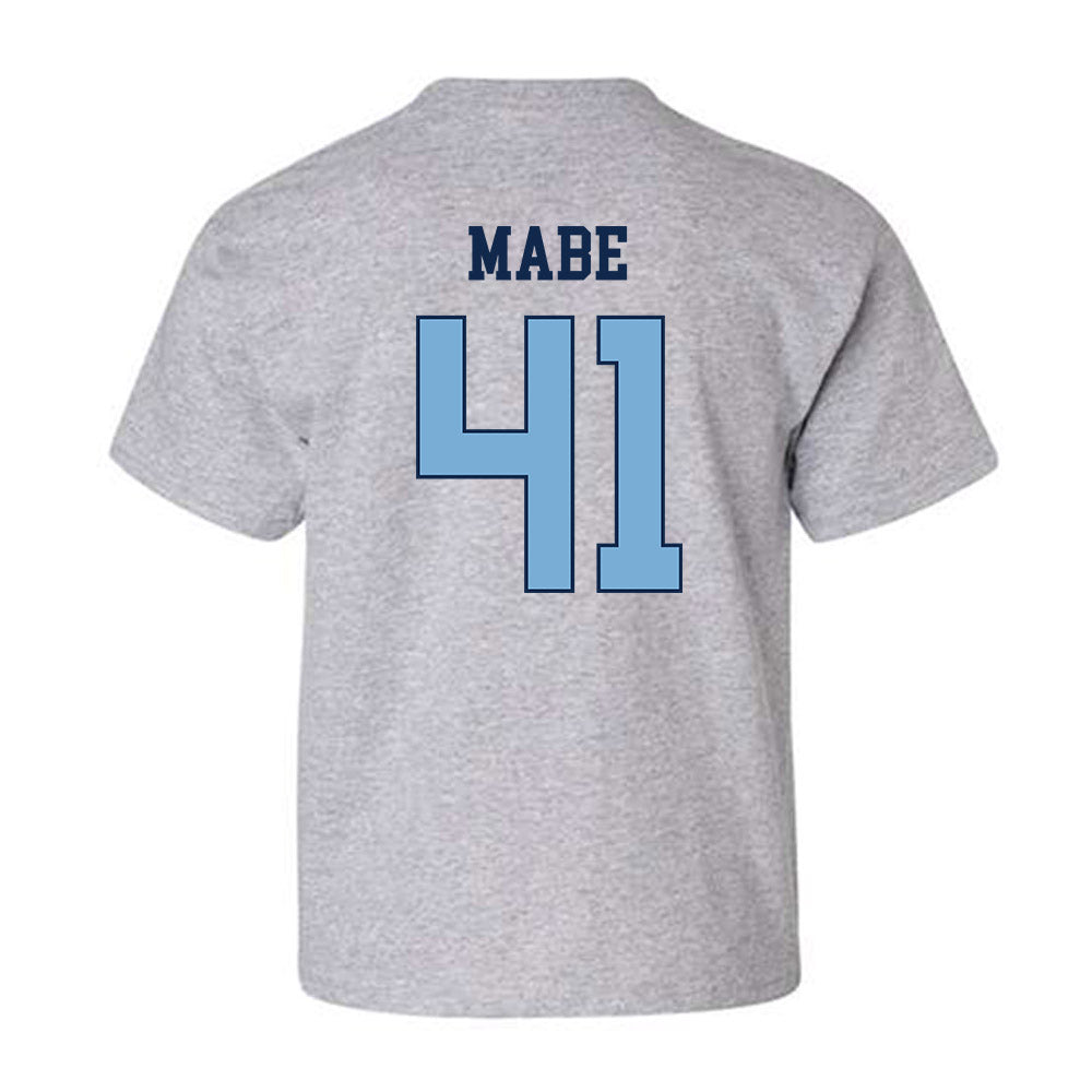 UNC - NCAA Baseball : Justin Mabe - Classic Shersey Youth T-Shirt-1