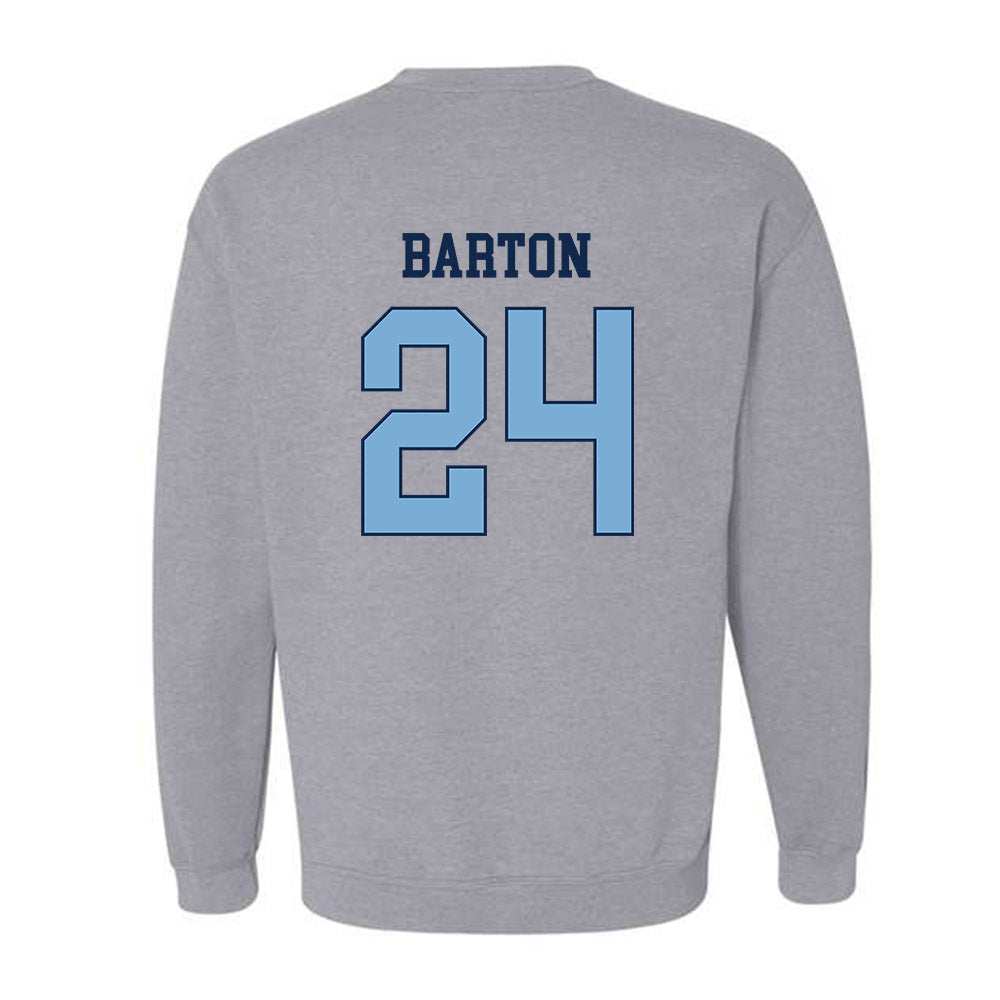 UNC - NCAA Men's Lacrosse : Jack Barton - Classic Shersey Crewneck Sweatshirt-1