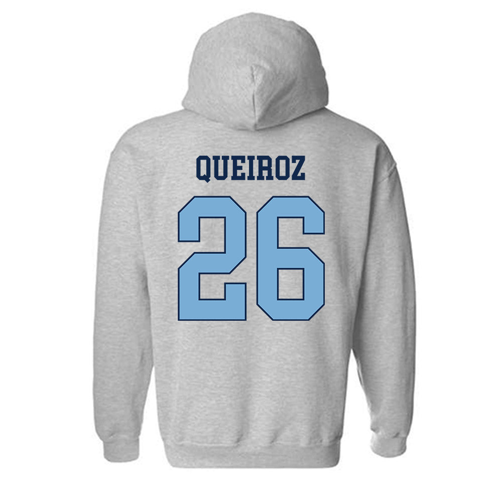 UNC - NCAA Women's Basketball : Taissa Queiroz - Classic Shersey Hooded Sweatshirt-1