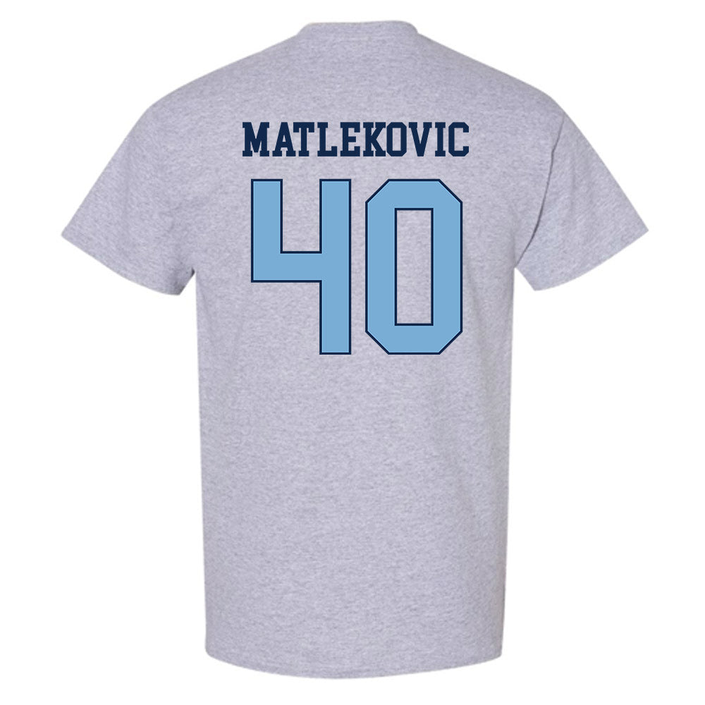 UNC - NCAA Men's Basketball : Ivan Matlekovic - Classic Shersey T-Shirt-1
