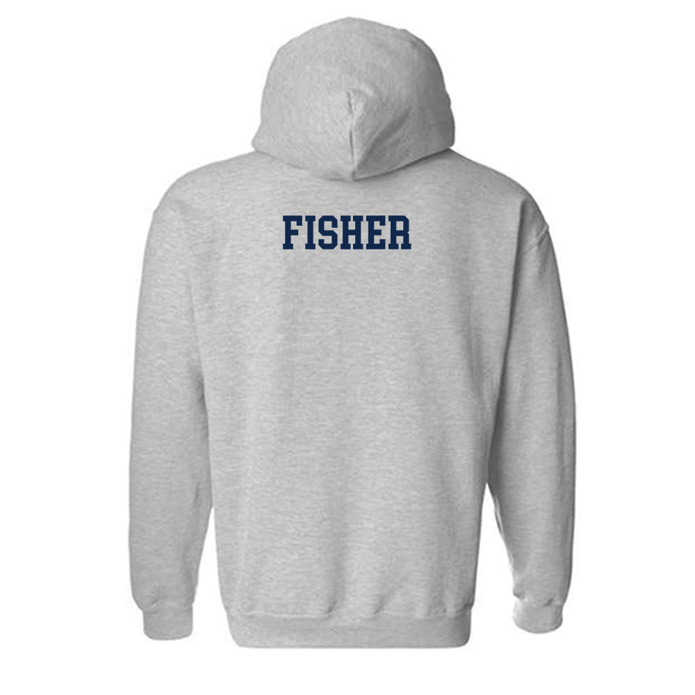 UNC - NCAA Women's Gymnastics : Jillian Fisher - Classic Shersey Hooded Sweatshirt-1