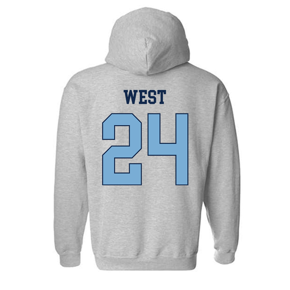 UNC - NCAA Women's Volleyball : Addison West - Classic Shersey Hooded Sweatshirt-1