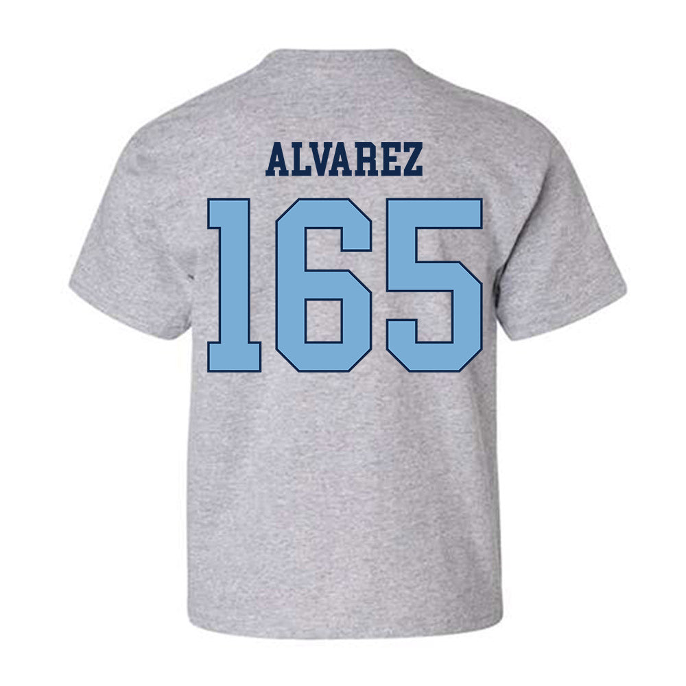 UNC - NCAA Wrestling : Omaury Alvarez - Classic Shersey Youth T-Shirt-1