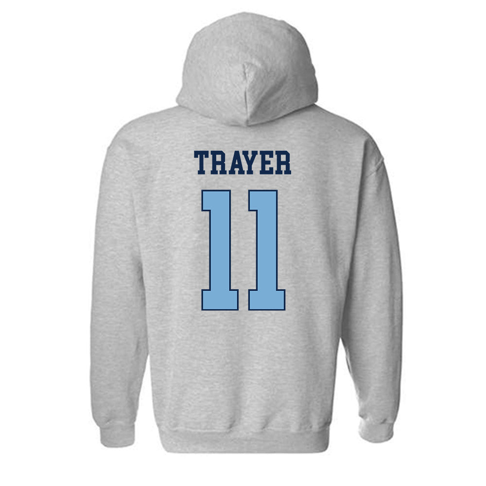 UNC - NCAA Women's Soccer : Peyton Trayer - Classic Shersey Hooded Sweatshirt-1