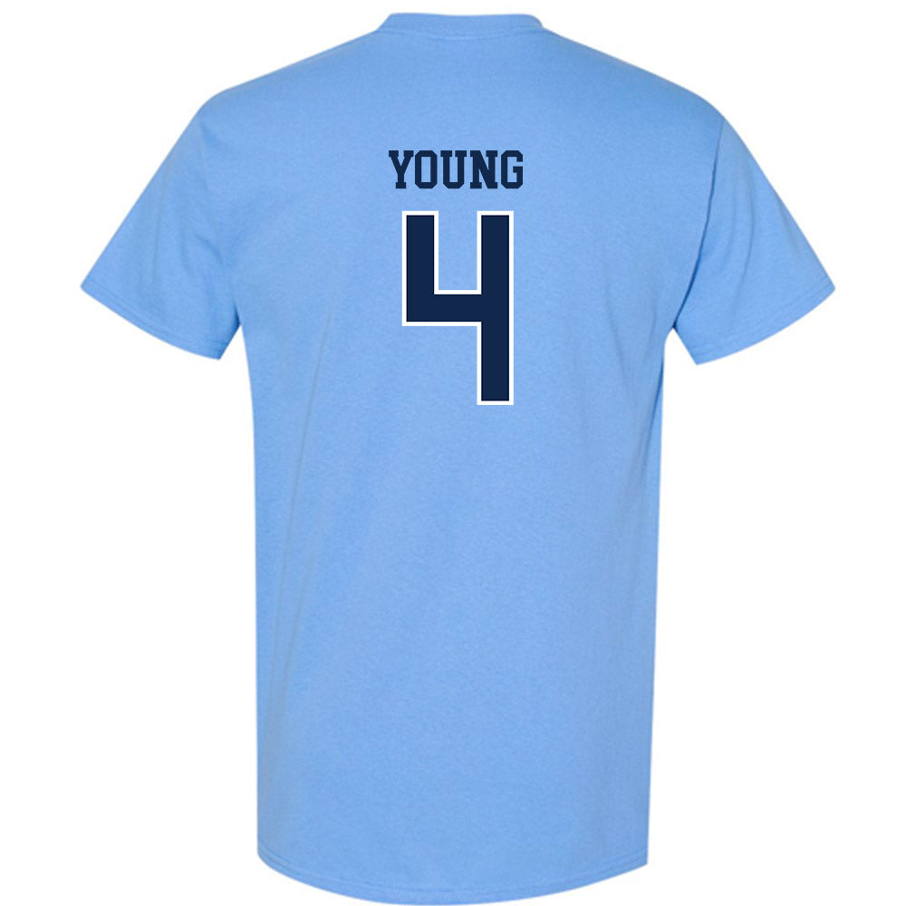UNC - NCAA Men's Basketball : Jaydon Young - Classic Shersey T-Shirt-1