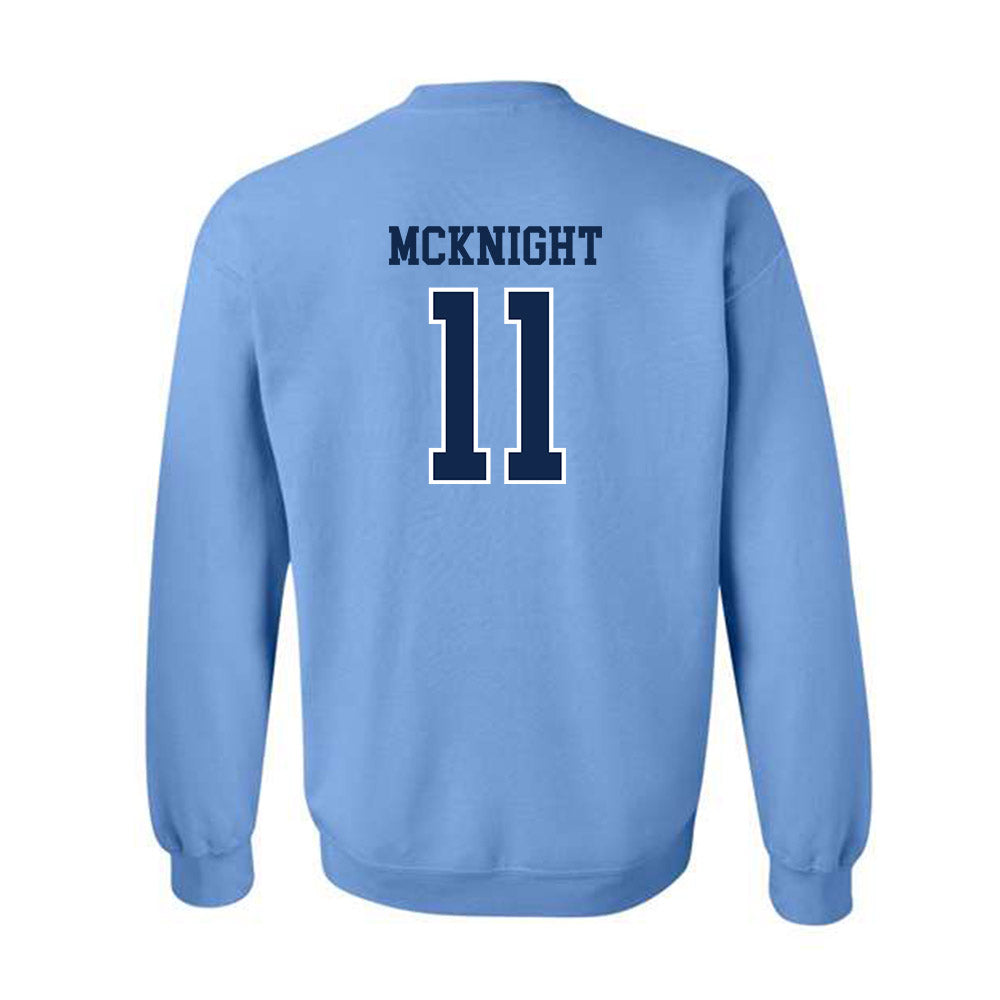UNC - NCAA Baseball : Matt McKnight - Classic Shersey Crewneck Sweatshirt-1