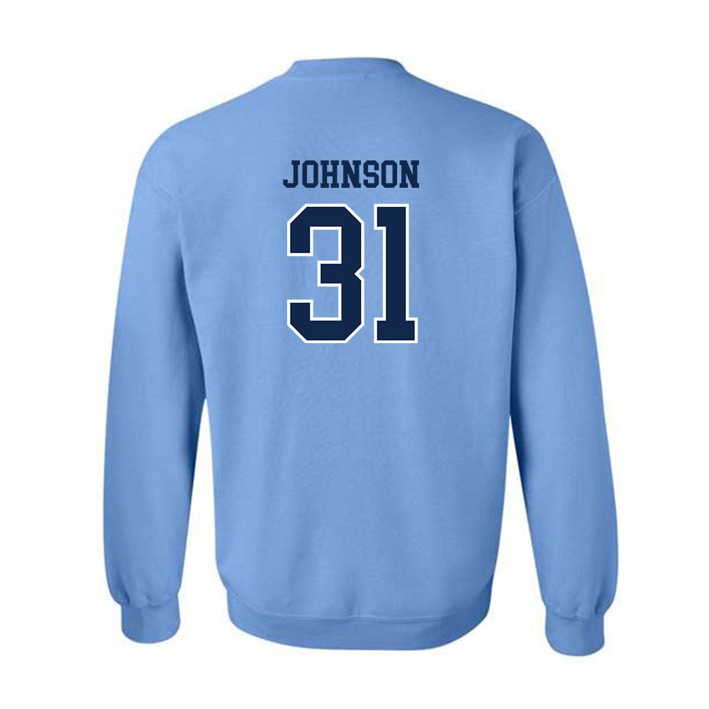UNC - NCAA Baseball : Olin Johnson - Classic Shersey Crewneck Sweatshirt-1
