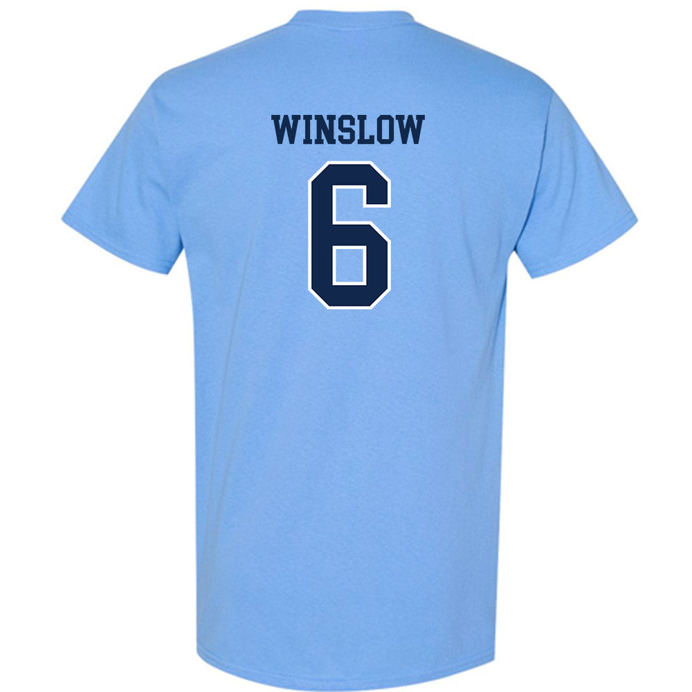 UNC - NCAA Baseball : Macon Winslow - Classic Shersey T-Shirt-1