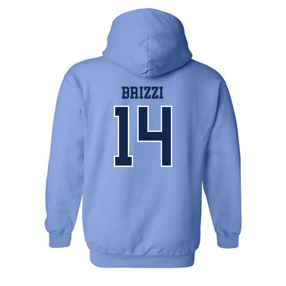 UNC - NCAA Men's Basketball : Angelo Brizzi - Classic Shersey Hooded Sweatshirt-1