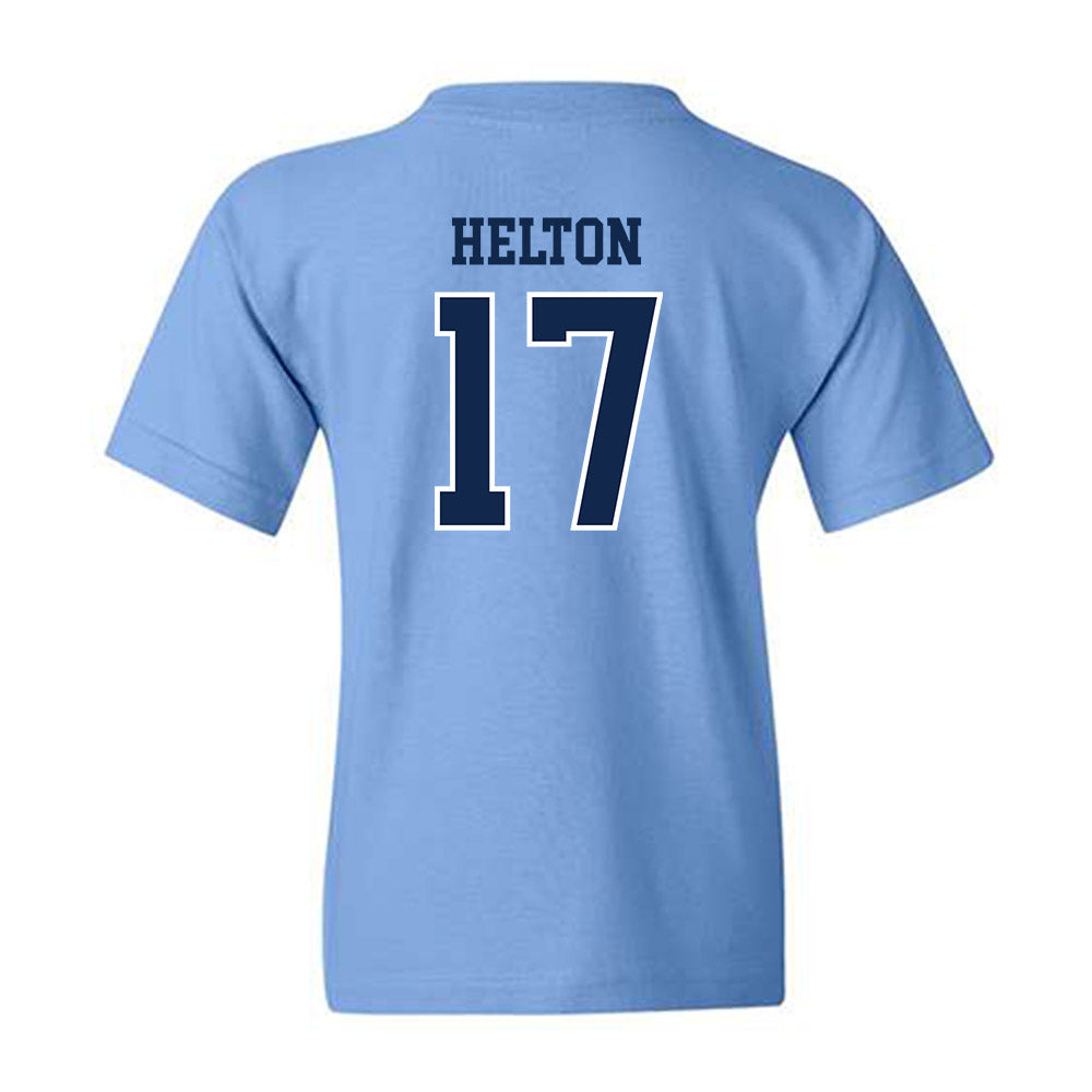 UNC - NCAA Football : Nyqir Helton - Classic Shersey Youth T-Shirt-1
