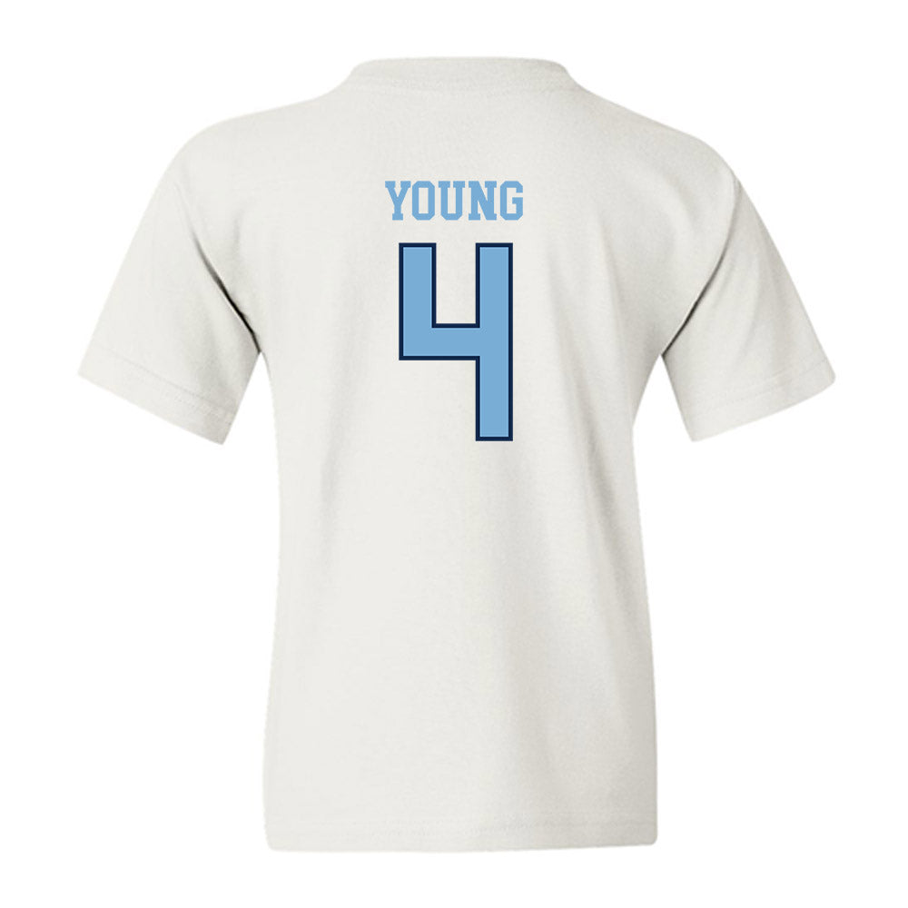 UNC - NCAA Men's Basketball : Jaydon Young - Classic Shersey Youth T-Shirt-1