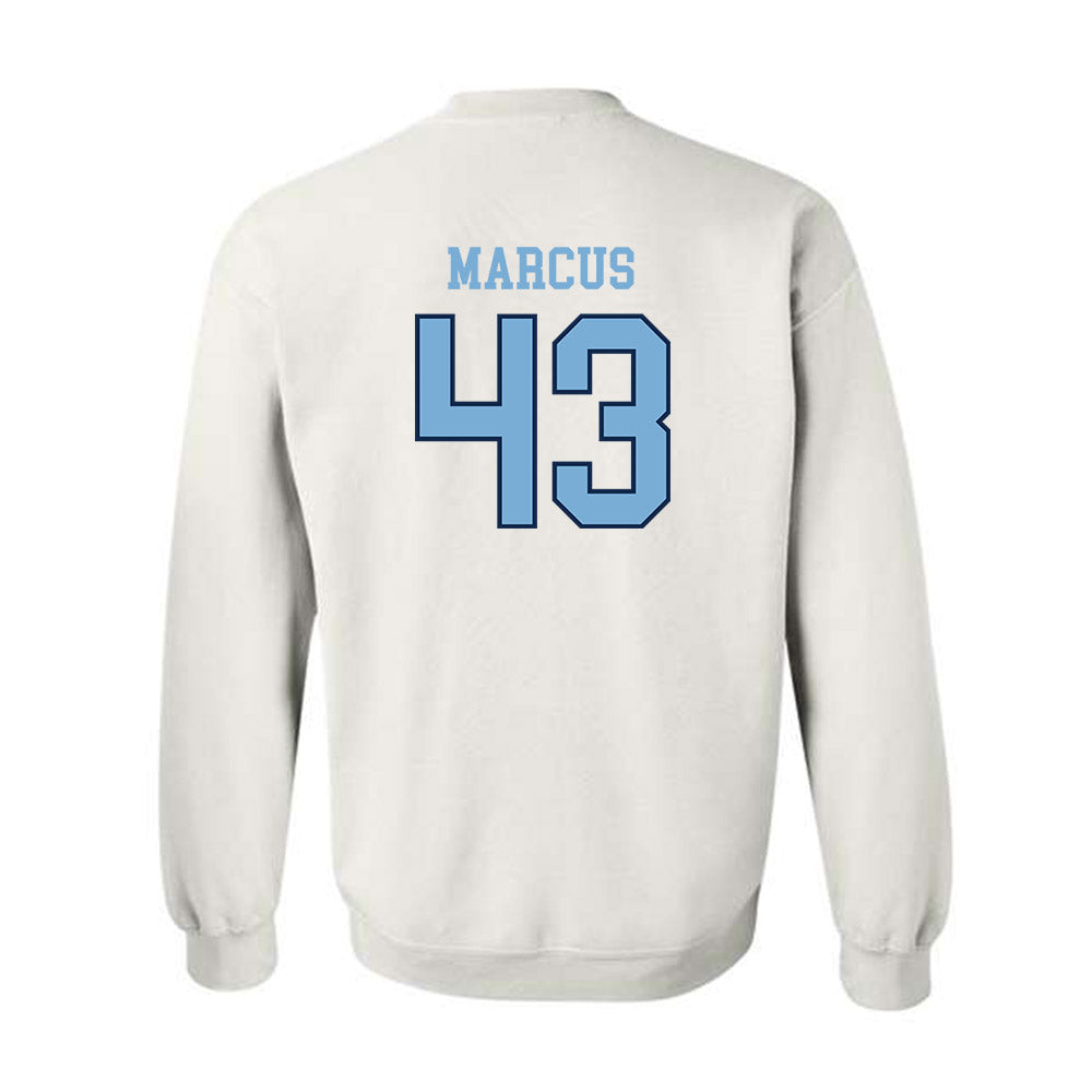 UNC - NCAA Men's Lacrosse : Josh Marcus - Classic Shersey Crewneck Sweatshirt-1