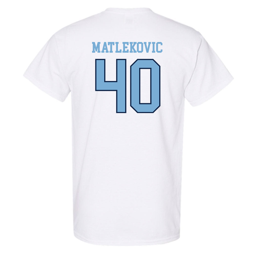 UNC - NCAA Men's Basketball : Ivan Matlekovic - Classic Shersey T-Shirt-1