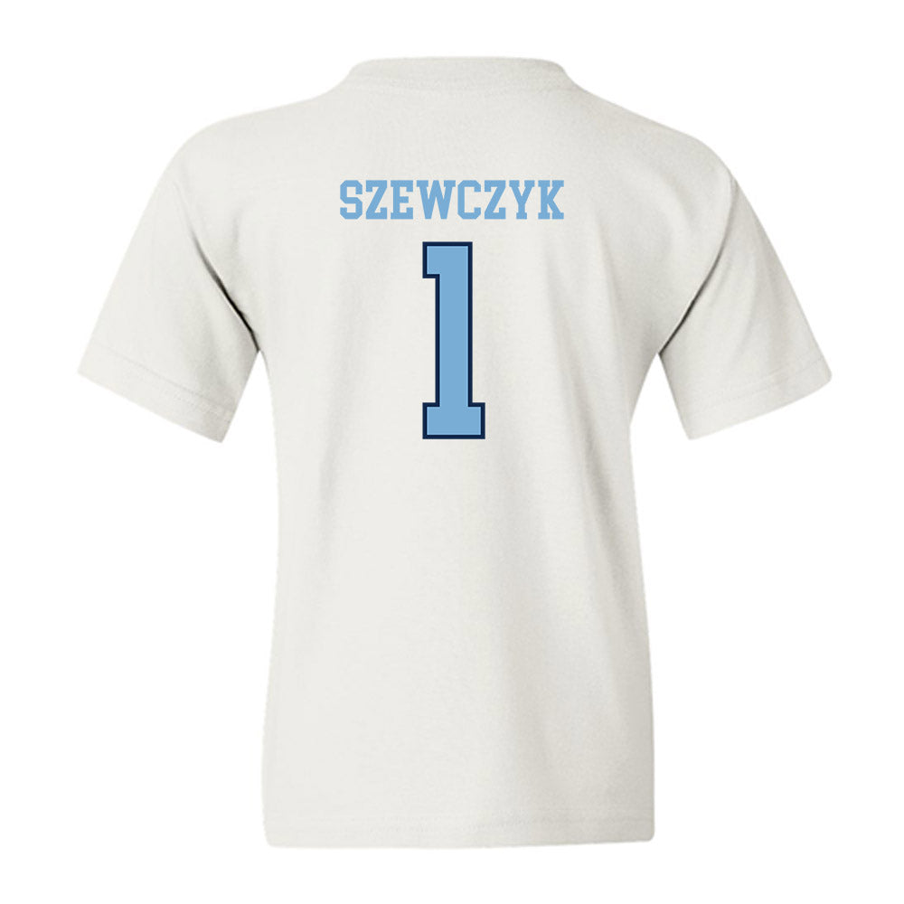 UNC - NCAA Men's Lacrosse : Mason Szewczyk - Classic Shersey Youth T-Shirt-1
